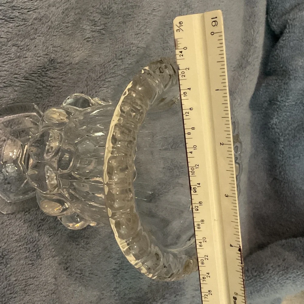 Clear Glass Decorative Piece